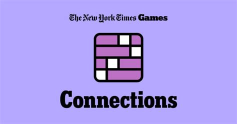 New York Times Connections Hints and Answers for 